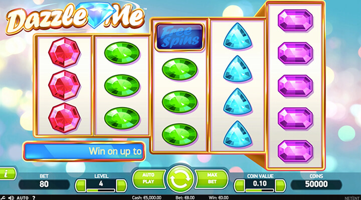 Dazzle Me Slot Screenshot